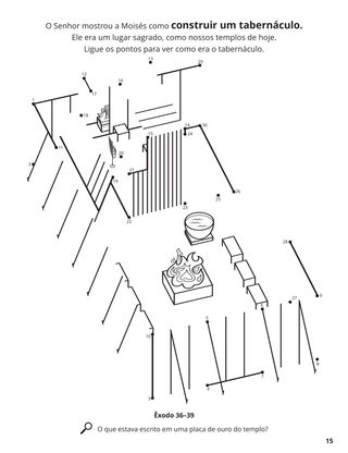 The Tabernacle coloring page