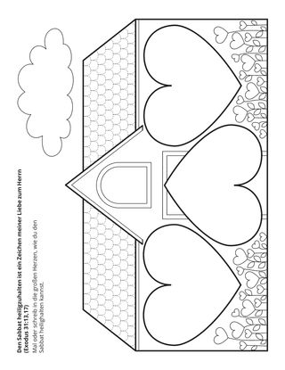 Seite mit der Aktivität: Den Sabbat heiligzuhalten ist ein Zeichen meiner Liebe zum Herrn