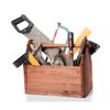 toolbox with various tools