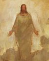 Le Christ ressuscité, tableau de J. Kirk Richards