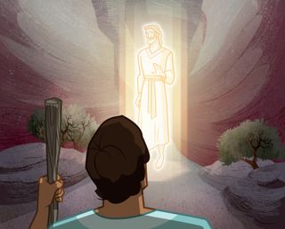 Jesus Christ appearing to Jacob