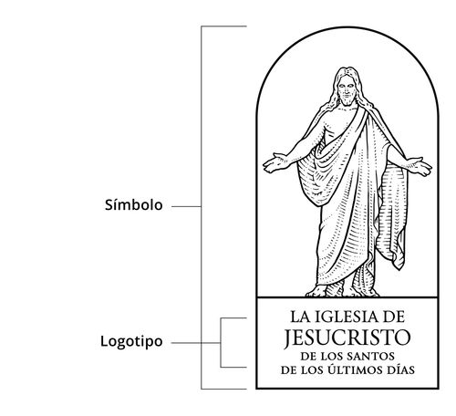 El logotipo y el símbolo de la Iglesia