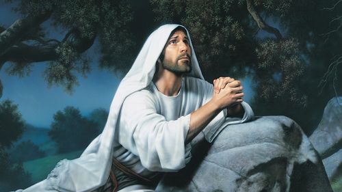 Jesus in Gethsemane