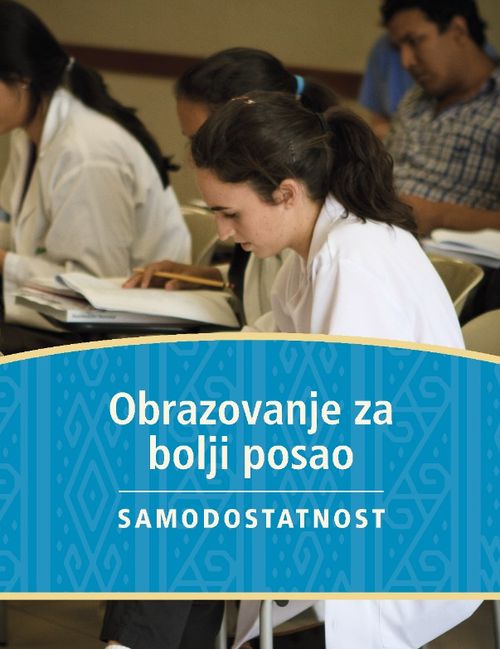 Naslovnica knjižice Obrazovanje za bolji posao