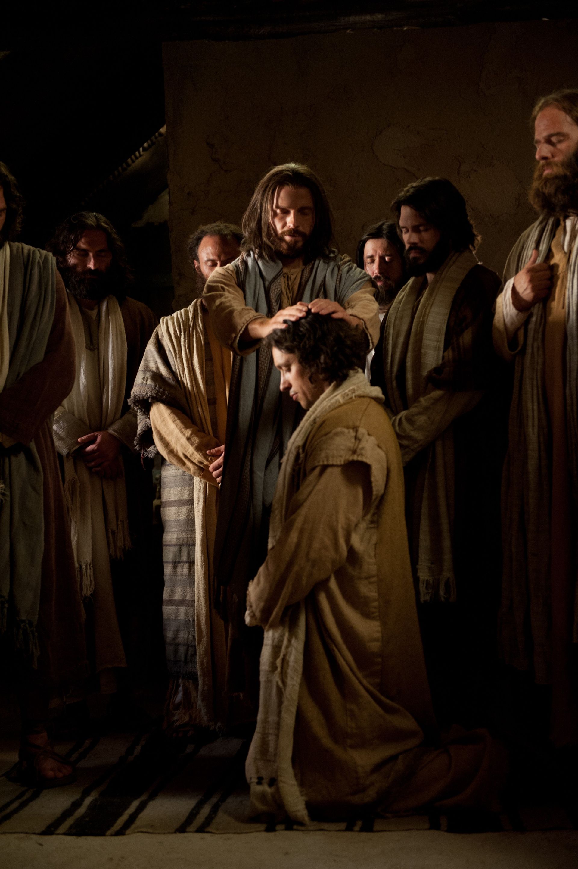 Christ ordaining John as an Apostle.