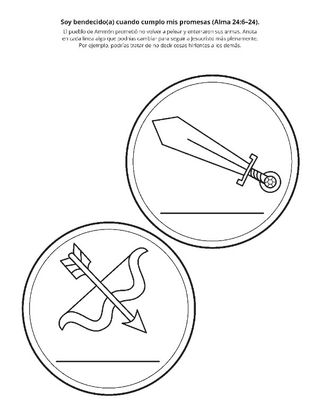 Hoja de actividades: Soy bendecido(a) cuando cumplo mis promesas