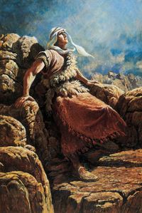 Nephi receiving vision