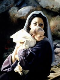 Mary and infant Jesus