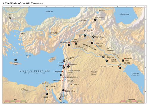 ancient mesopotamia world map