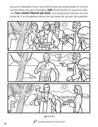 Job coloring page