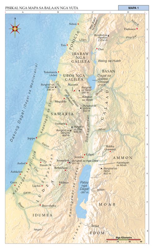 Mapa sa Biblia 1