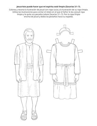 Hoja de actividades: Jesucristo puede hacer que mi espíritu esté limpio