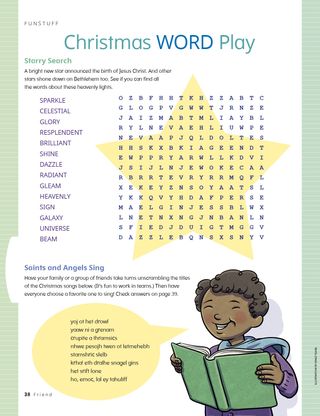 word search activity