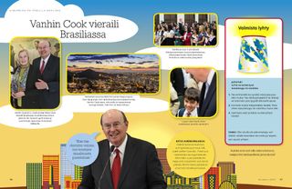 Elder Cook Visits Brazil