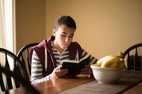 youth reading scriptures