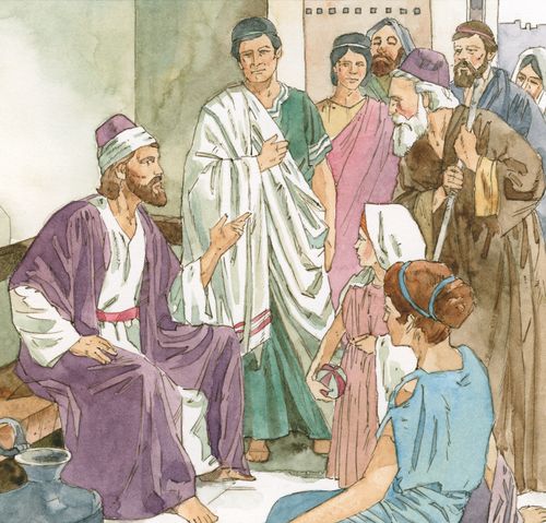 prophet Enoch with his people