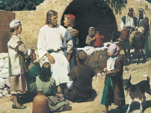 Le Christ et les enfants