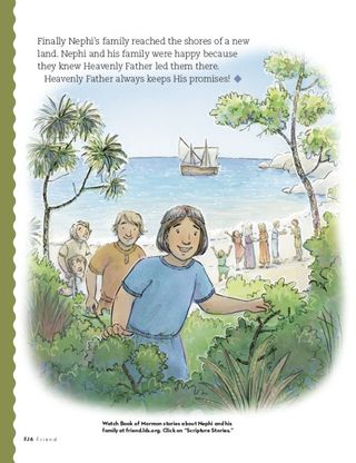 Nephi’s Family Crosses the Ocean, 3