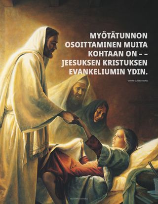 Jeesus Kristus parantaa tytön