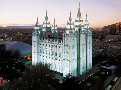 Il Tempio di Salt Lake.