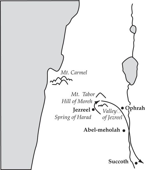 Gideon defeated midianite kings