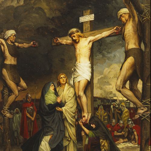 The Crucifixion of Christ, by Louise Parker