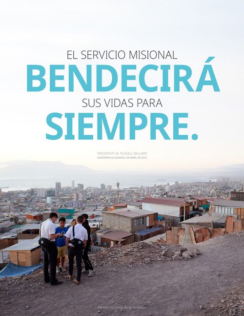 Póster de misioneros