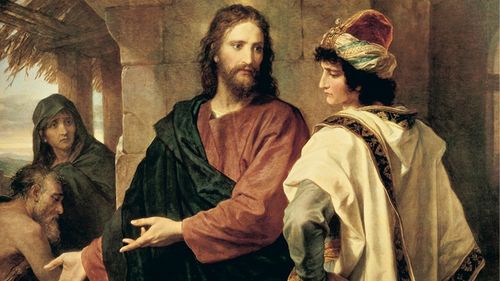 Christ and the rich young ruler