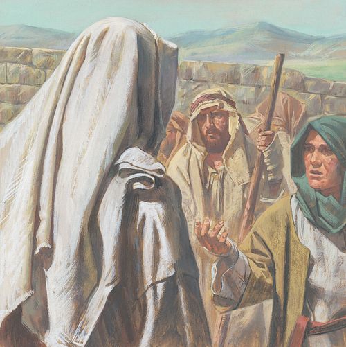 The lepers ask Jesus to heal them - ch.38-3