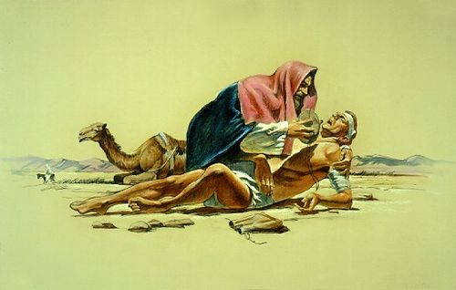 The Good Samaritan, by Del Parson