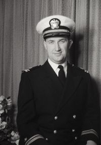 Richard G. Scott in navy uniform