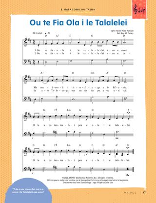 sheet music