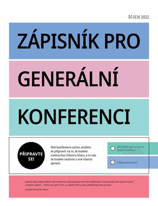 Zápisník pro generální konferenci