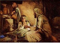 Jesus com Maria e Marta