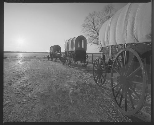 covered wagons