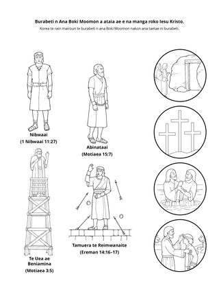 iteraniba n te waaki ni kakukurei: Te burabeti n Ana Boki Moomon e ataia ae e na roko Iesu Kristo