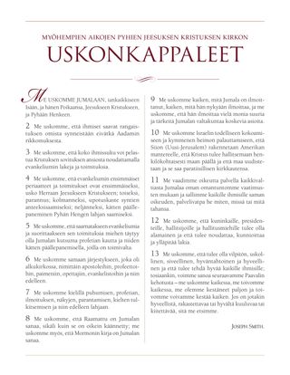 Uskonkappaleet