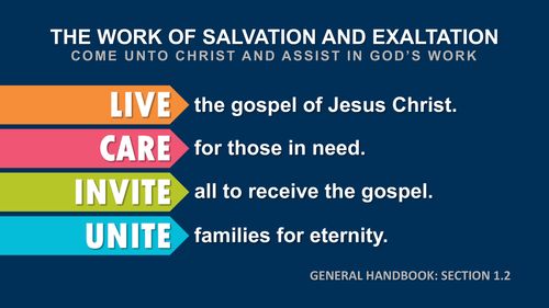 salvation and exaltation graphic