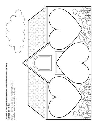 doe-pagina: de sabbat heiligen, is een teken van mijn liefde voor de Heer