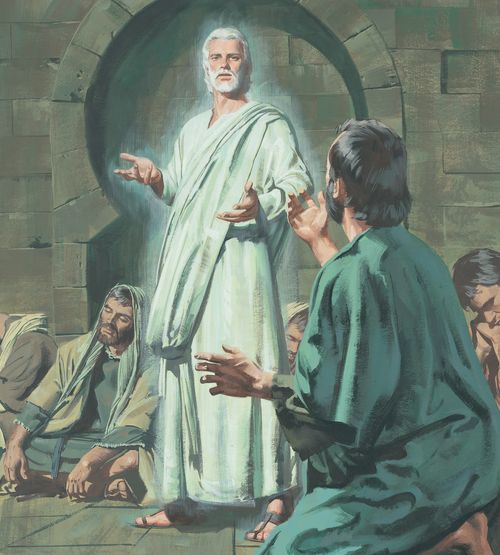 The Savior visits Paul in prison. - ch.63-4