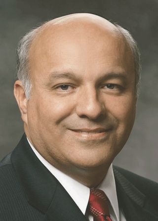 Former official portrait of Elder Jorge F. Zeballos of the First Quorum of the Seventy, 2008.  Portrait replaced April 2015.