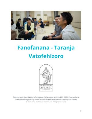 taratasy zaraina, fanofanana - Taranja Vatofehizoro