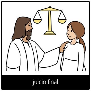 símbolo del Evangelio de juicio final