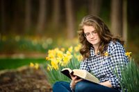 youth reading the scriptures