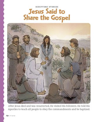 Jesus teaching His followers