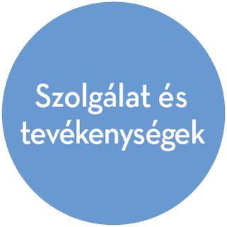 szolgálat és tevékenységek ikon