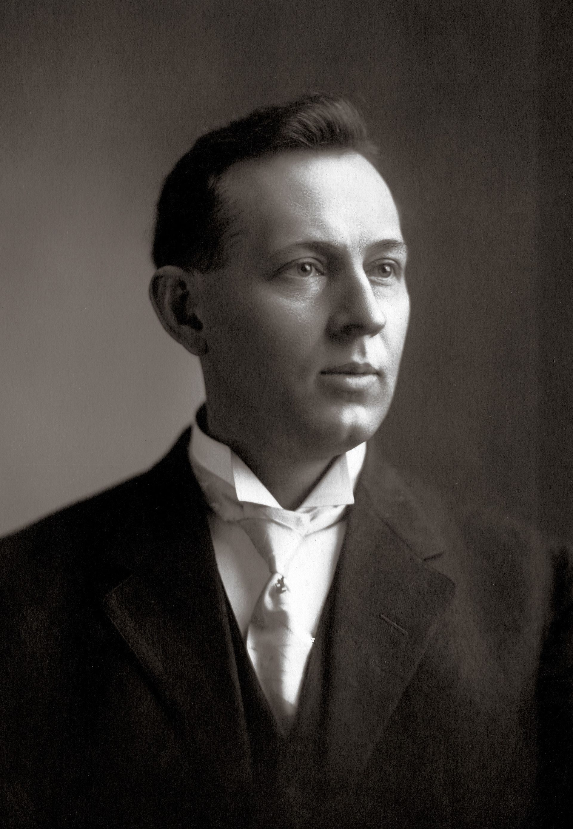 Elder Joseph Fielding Smith shortly after being ordained an Apostle in 1910. Teachings of Presidents of the Church: Joseph Fielding Smith (2013), 262
