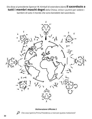 Priesthood for All Worthy Men coloring page