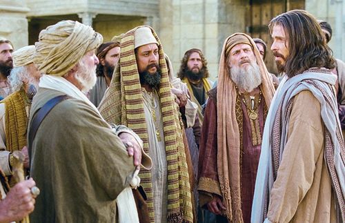 Jesus and Pharisees