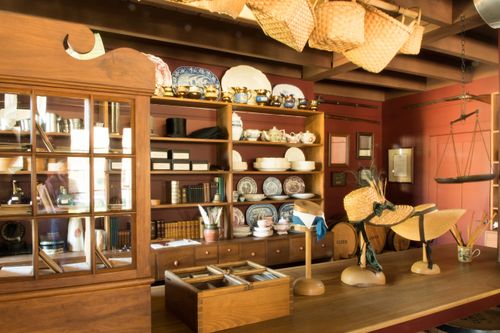 inside the Newel K. Whitney store, Kirtland, Ohio